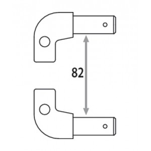 Плечо DDT для отбортовки PX5 (2 шт)