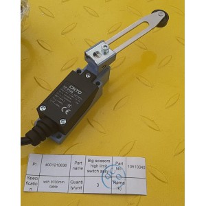 510040 Концевой выключатель для ножничного подъёмника (510041)